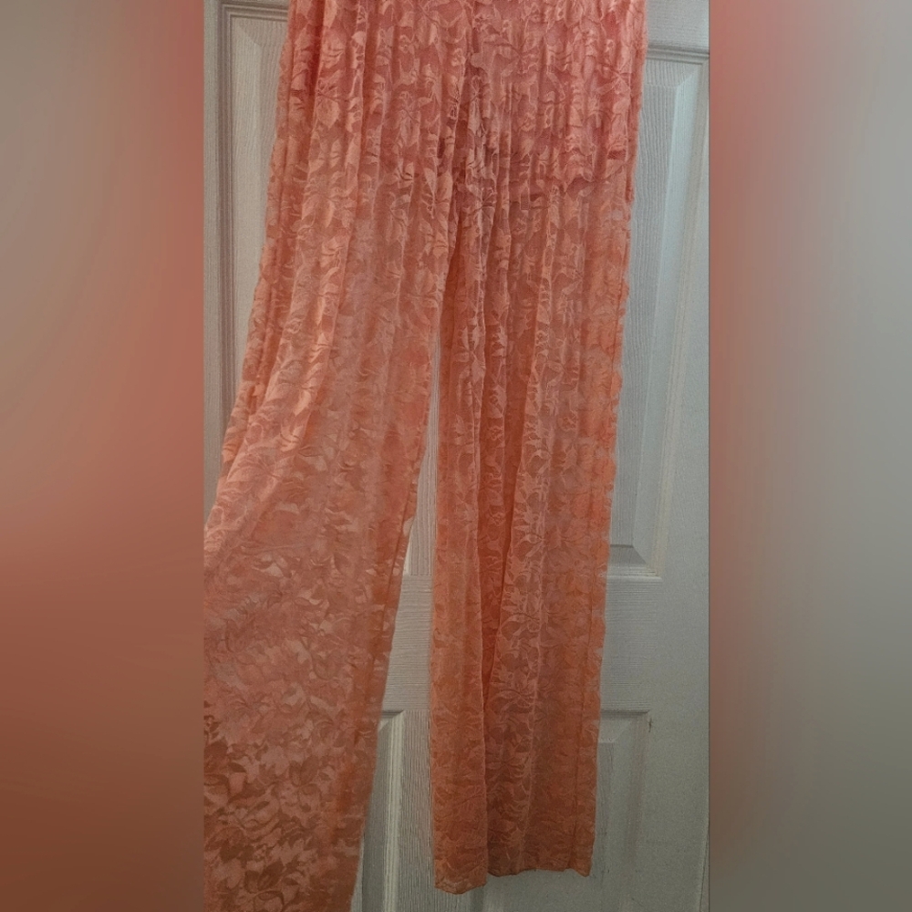 Symphony Semi Sheer Lace Pants